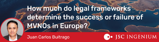How much do legal frameworks determine the success or failure of MVNOs in Europe?