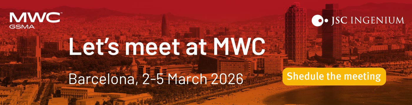 JSC Ingenium - News: JSC Ingenium at MWC Barcelona 2026:<br />
Driving End-to-End agility for the global telecom industry